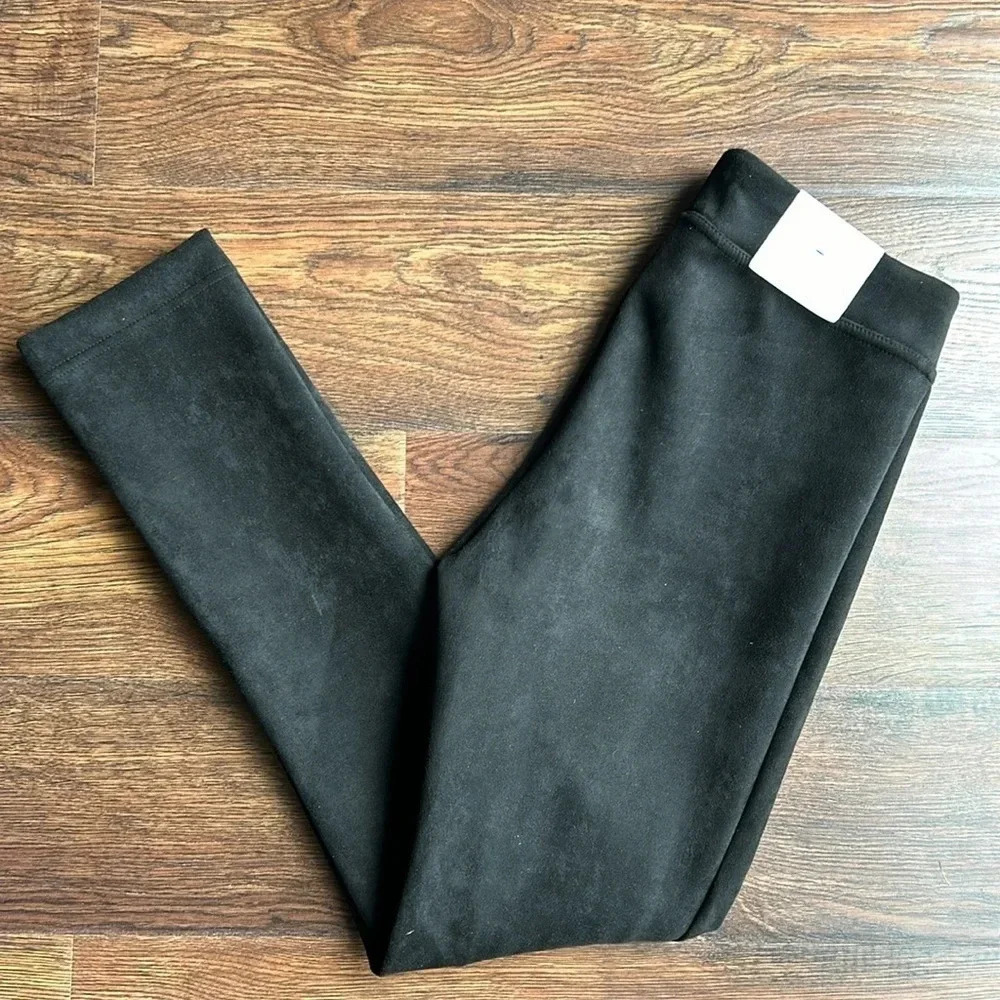 NEW Calvin Klein Black Pants | Suede Pants | Suede Black Pants | Calvin
